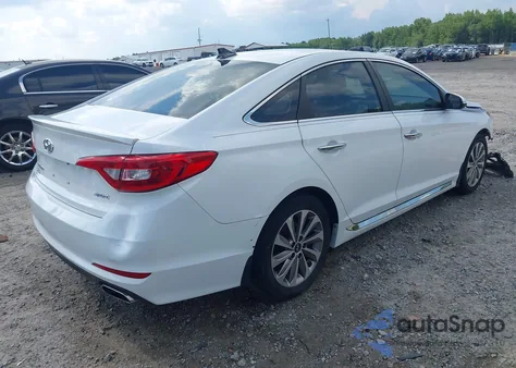 2017 Hyundai Sonata Sport из США, поврежденный, VIN 5NPE34AF1HH580445
